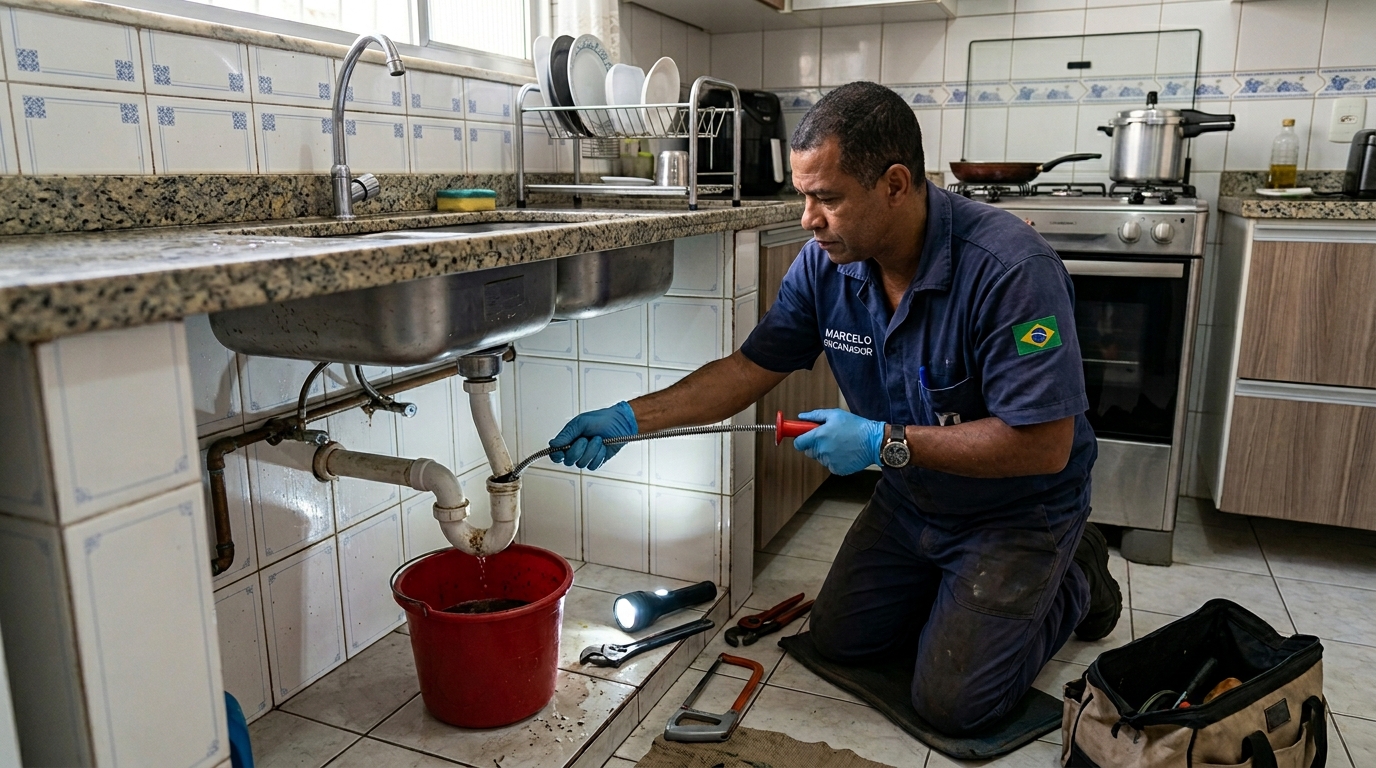 Limpeza de Canos com Equipamento no Centenário, Juiz de Fora‑MG