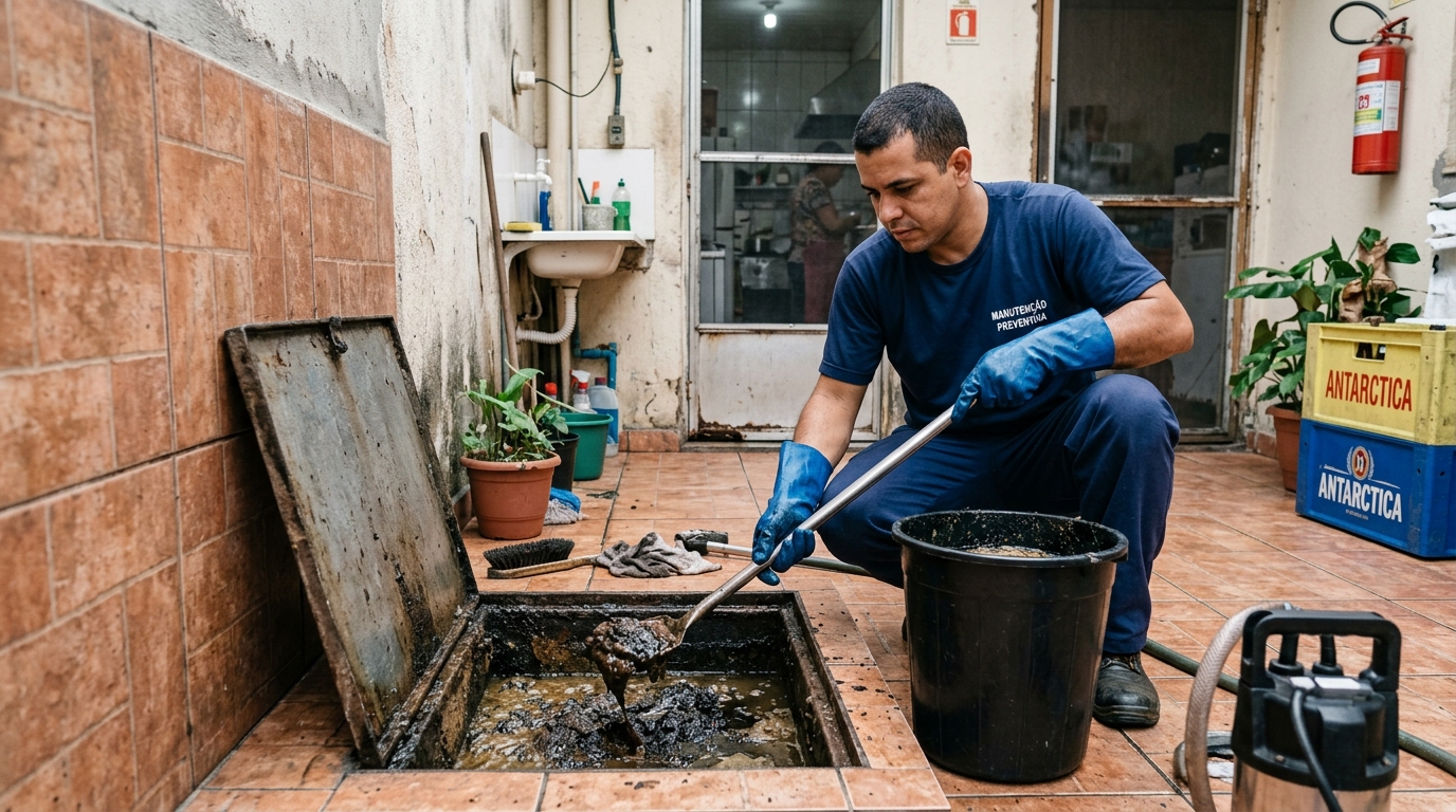 Remoção de Gordura Acumulada na Cidade do Sol, Juiz de Fora‑MG